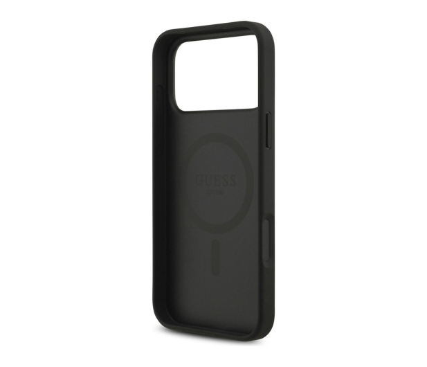 Guess 4G Circle Classic Logo MagSafe do iPhone 17 Pro Max czarny - 1365490 - zdjęcie 3